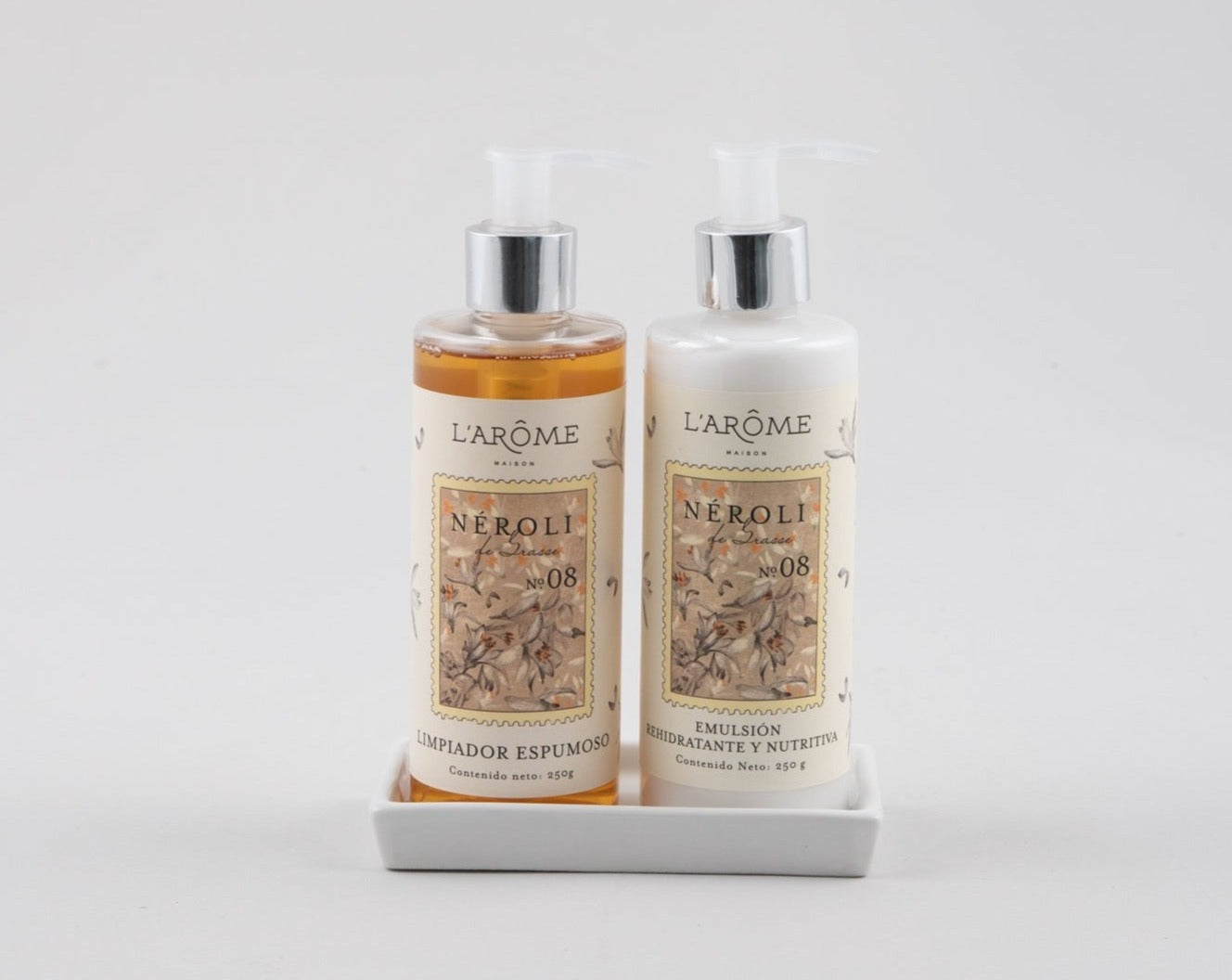 No 08. Néroli de Grasse: Jabón Espumoso y Crema Hidratante